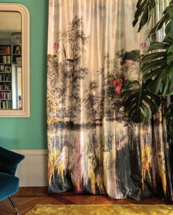 フィスバの輸入カーテン