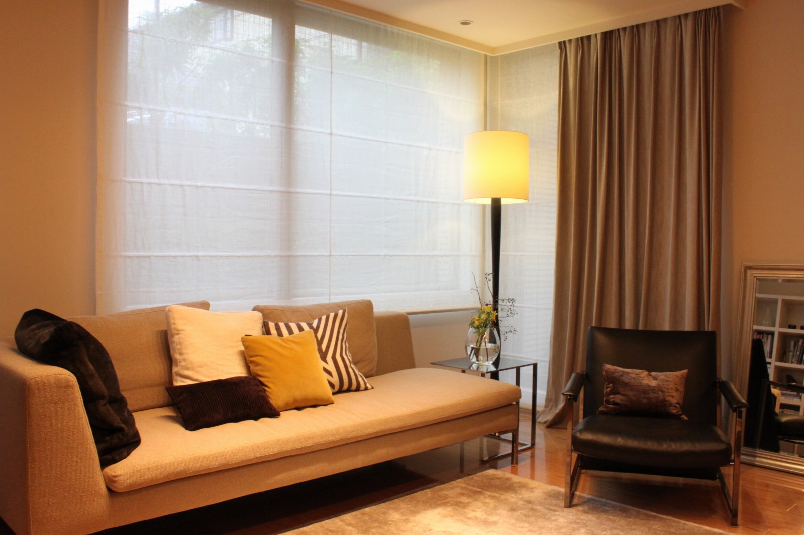 レースのシャープシェード